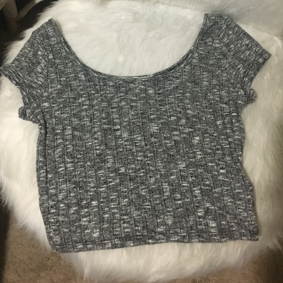 Forever 21 Crop Top in Gray - Picture 2 of 2
